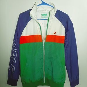 Nylon Warmup Jacket